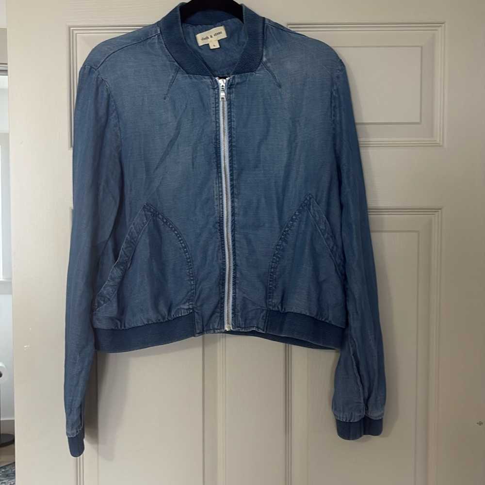 Cloth & Stone Tencel bomber jacket